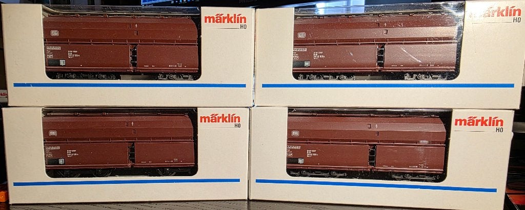 3550. Lot de 4 minéraliers H0 Märklin., Hobby & Loisirs créatifs, Enlèvement ou Envoi, Neuf, Wagon, Märklin