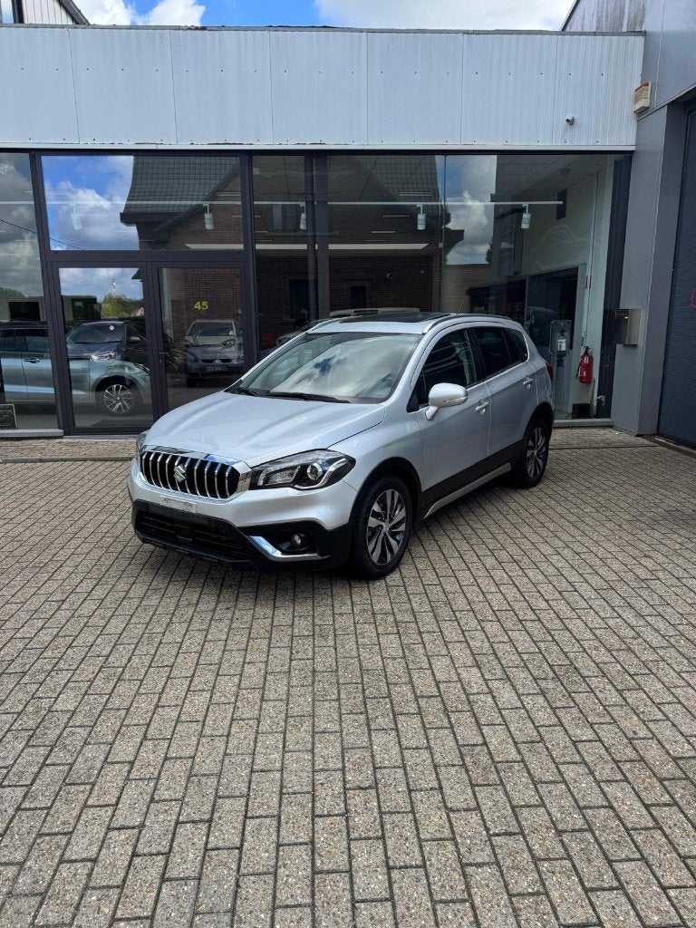 Suzuki SX4 S-Cross 1.4 GLX Automaat, Autos, Cuir, Argent ou Gris, Achat, Euro 6