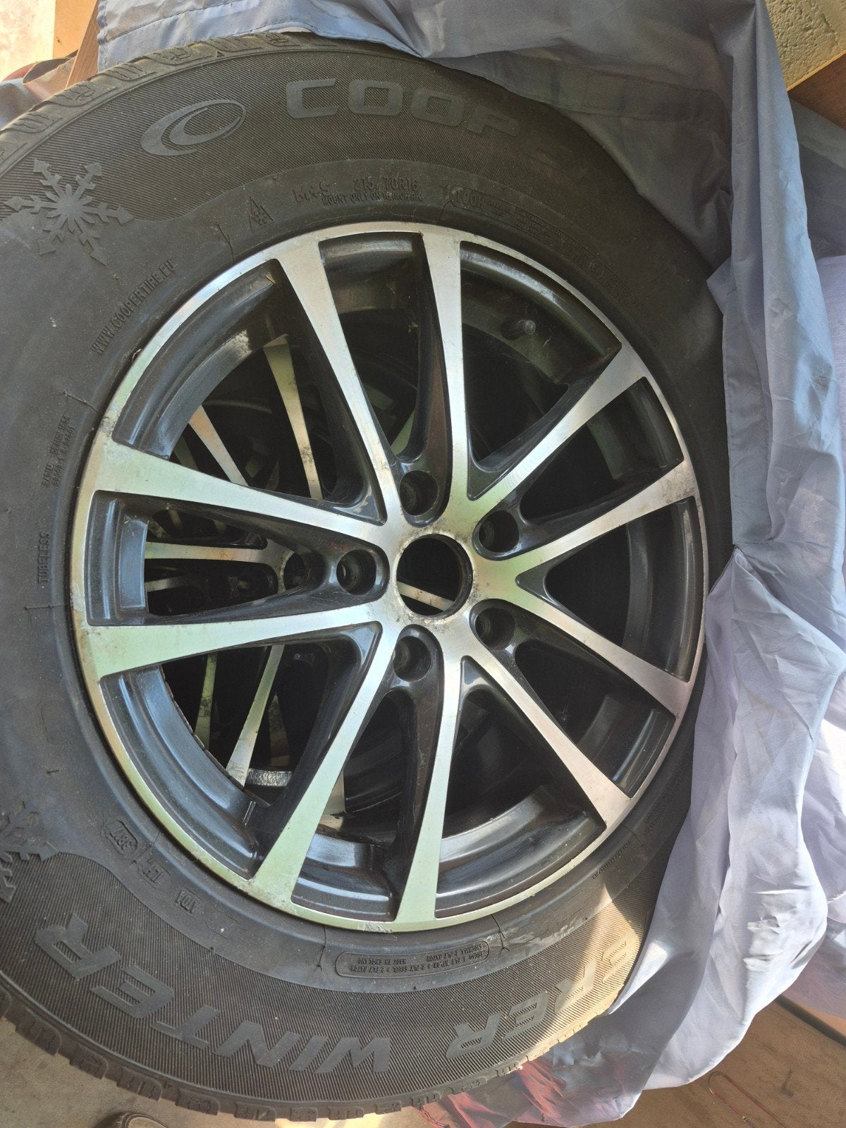 Jantes et pneu kia sportage 2012