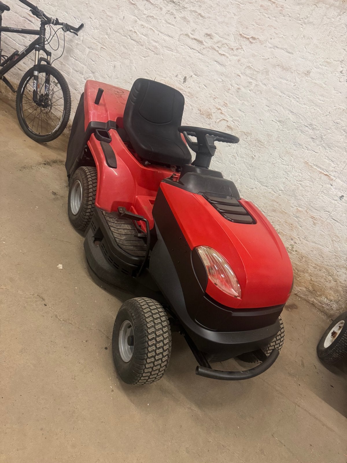Tracteur Tondeuse + Remorque Benne, Enlèvement