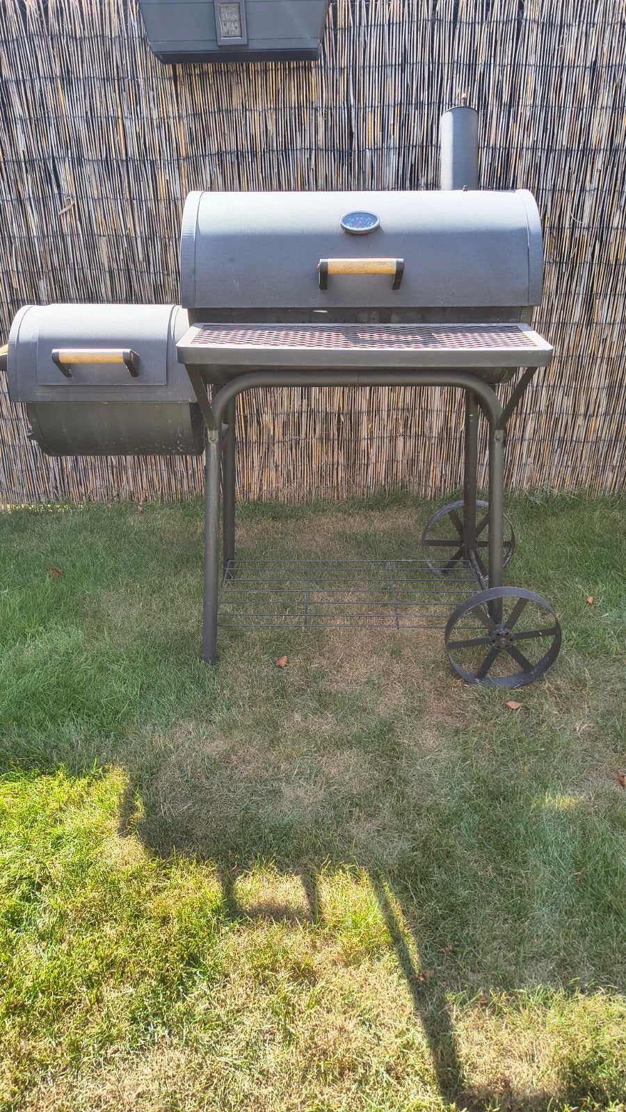 BBQ met smoker lengte 110 cm x breedte 40 cm, Ophalen of Verzenden