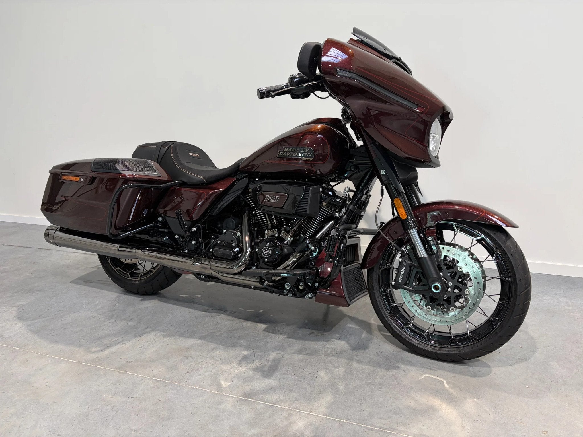 Harley-Davidson Street Glide CVO in splinternieuwe staat, Tourisme, Entreprise, Occasion, Plus de 35 kW