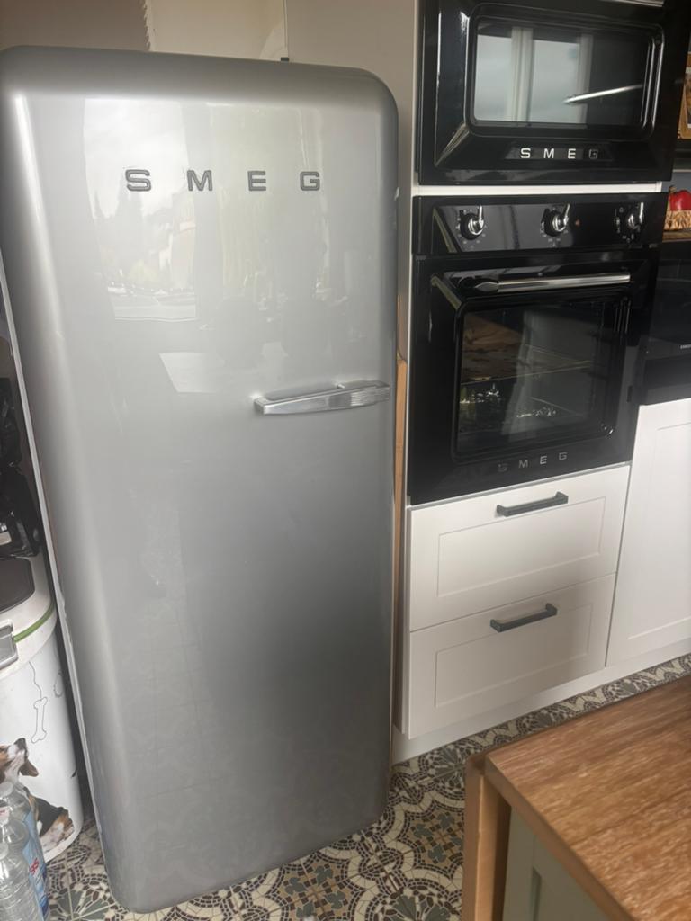 Smeg frigo, Elektronische apparatuur, Ophalen, Gebruikt, 60 cm of meer, 140 tot 160 cm