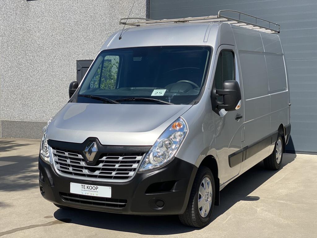 Renault Master L2h2-airco-dakdrager-trekh.-camera-17990€+BTW, Euro 6, Bedrijf, Zilver of Grijs, https://public.car-pass.be/vhr/74cd234b-ba40-42c3-a36c-21ccf018461d