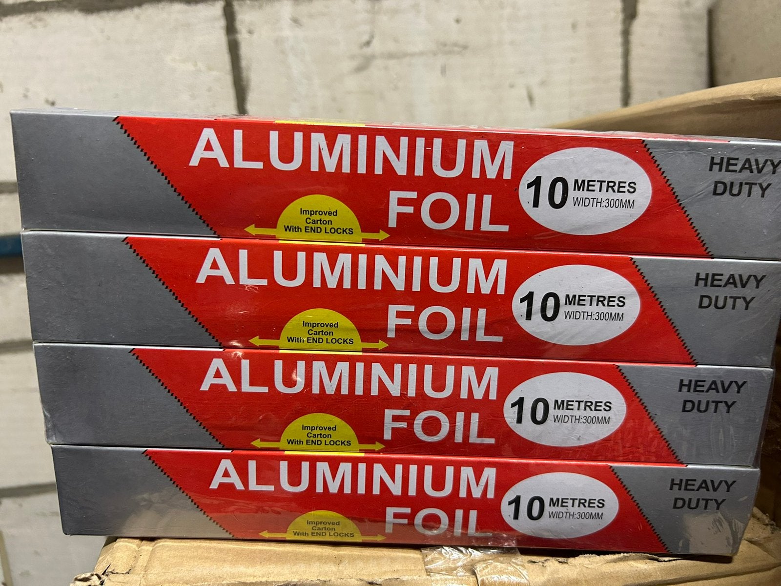 12 Rouleaux aluminium, Enlèvement