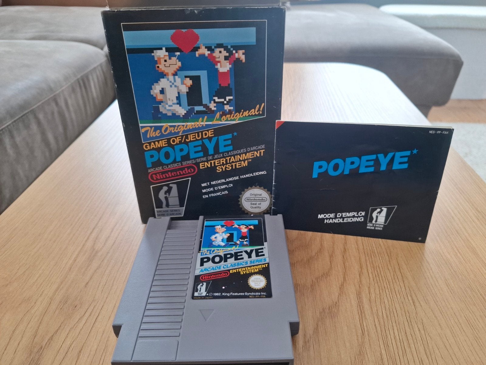 Popeye Nintendo Nes, Games en Spelcomputers, Ophalen, Zo goed als nieuw