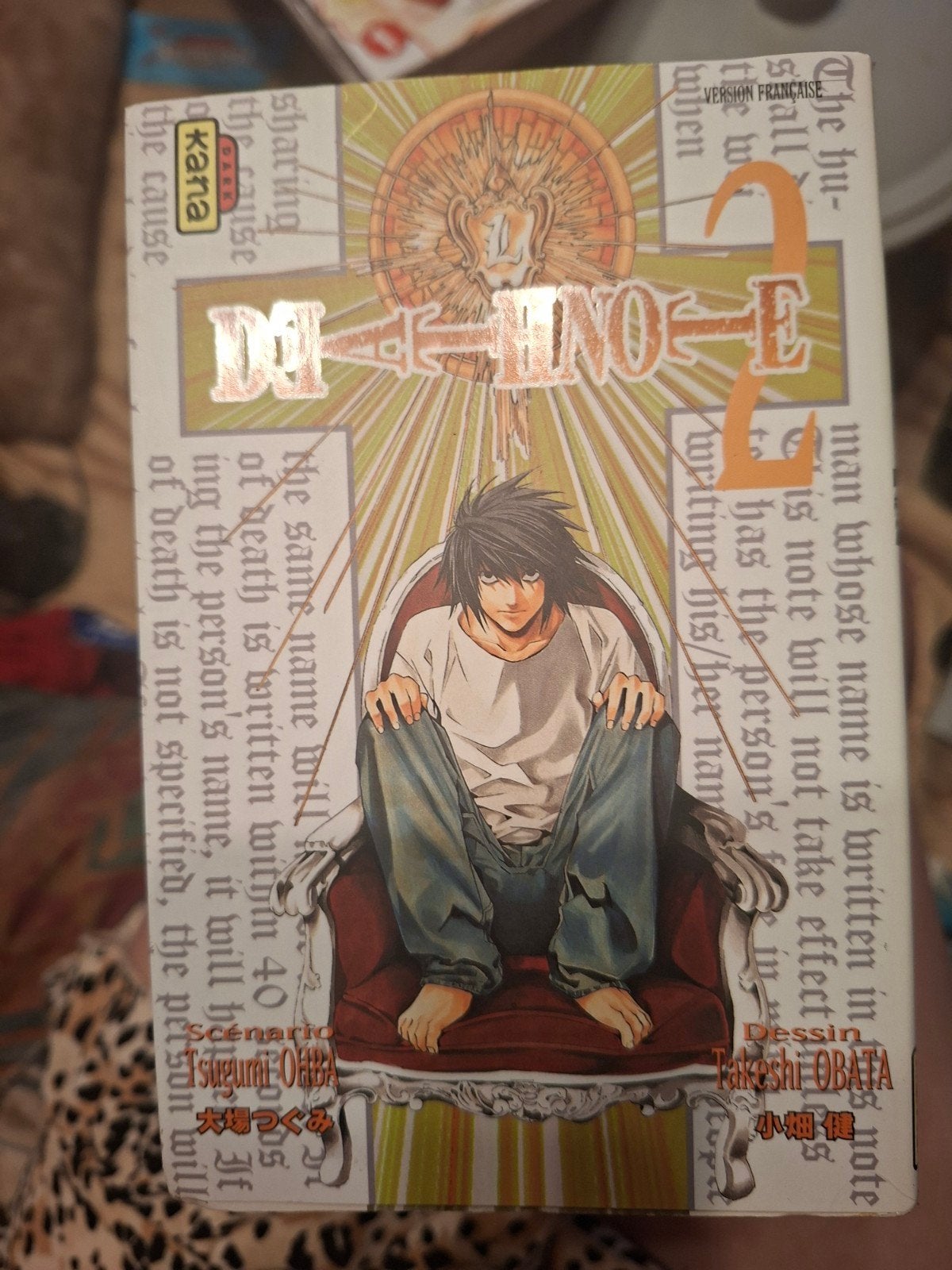 Manga death note, Ophalen