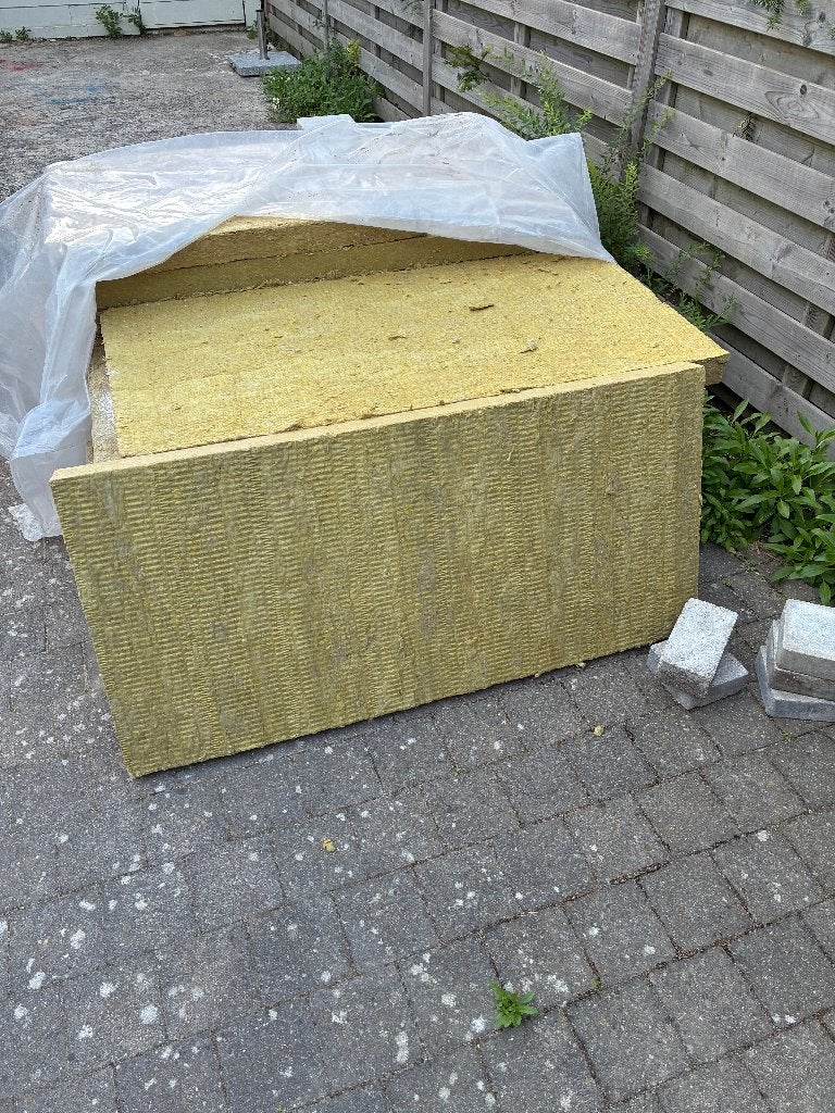 isolatie, Ophalen, 4 tot 8 cm, 10 tot 15 m², Steenwol