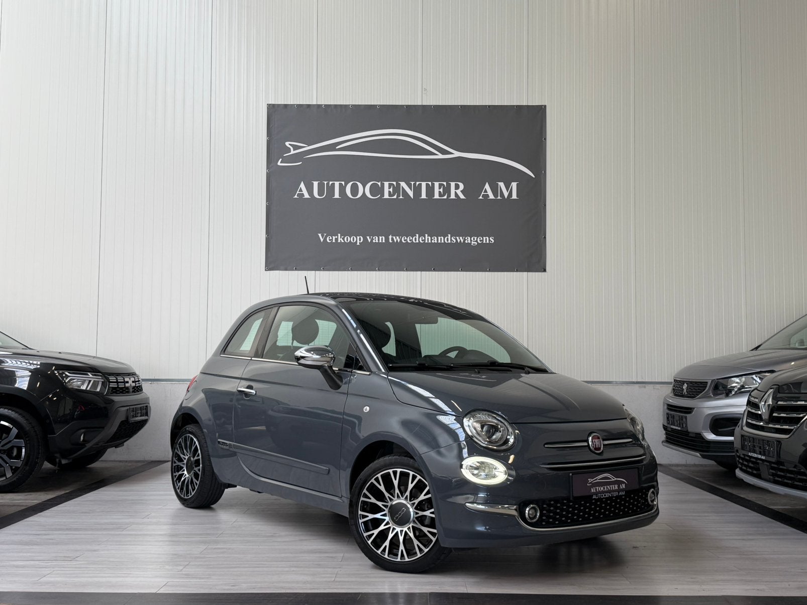 Fiat 500 1.0i MHEV Dolcevita * Panorama * CarPlay * Led, Auto's, 88 g/km, Zwart, Leder, Bedrijf