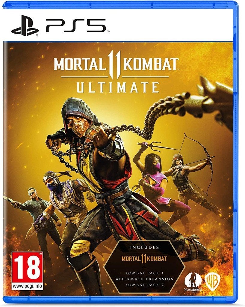 mortal kombat 11 ultimate jeu playstation 5, Enlèvement, Comme neuf