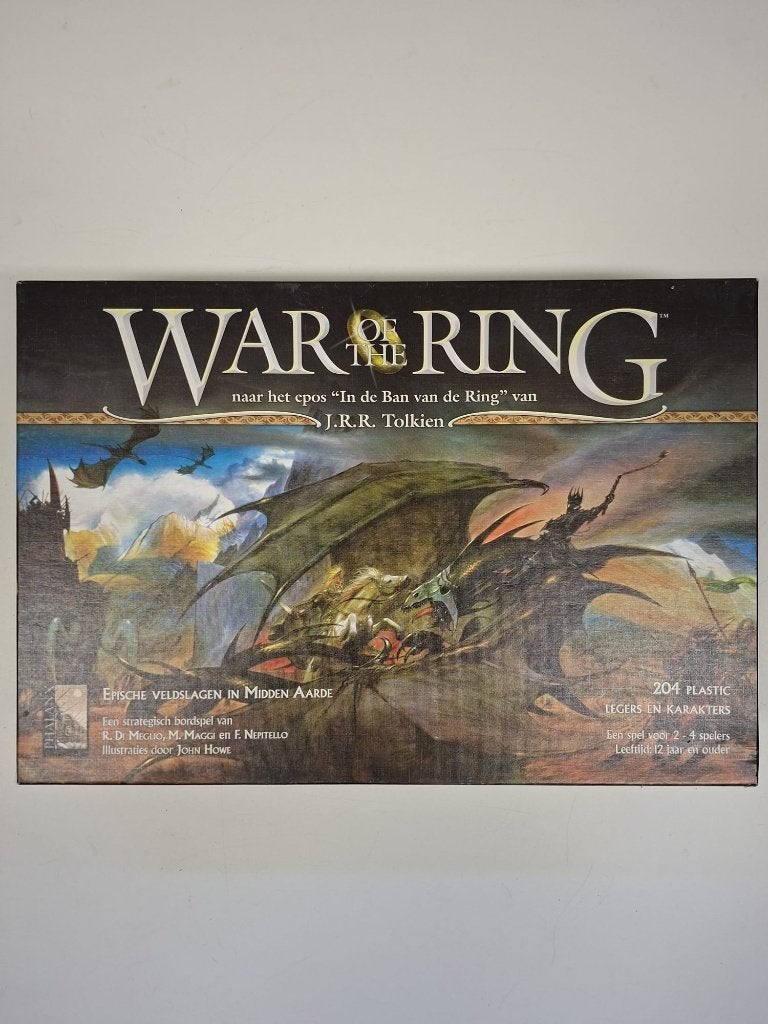 War of the Ring (Phalanx) – Originele NL eerste editie, Verzamelen, Ophalen, Zo goed als nieuw, Spel
