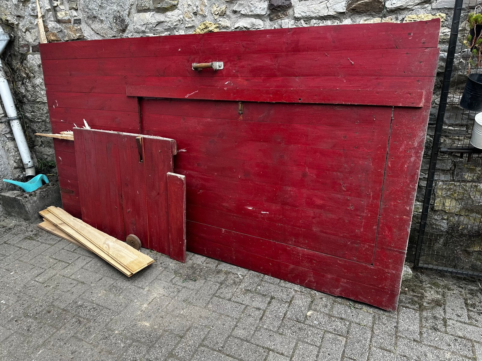 Porte, Ophalen, Zo goed als nieuw, Hout