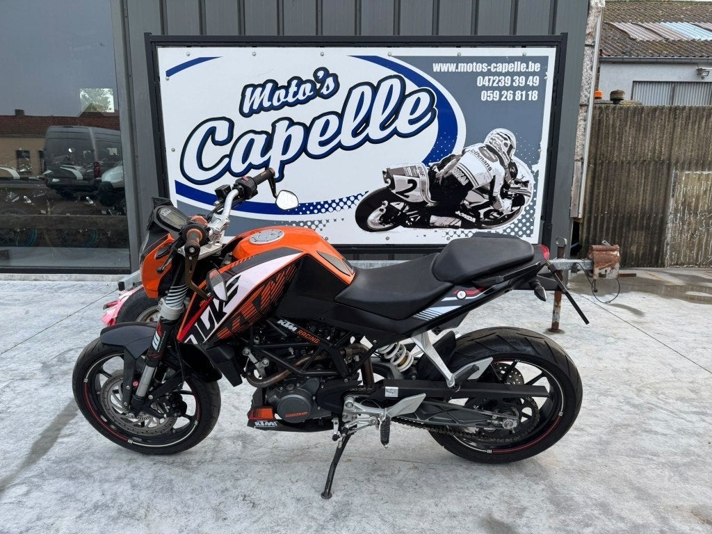 KTM	Duke 125, Motoren, Bedrijf, 125 cc, 11 kW of minder