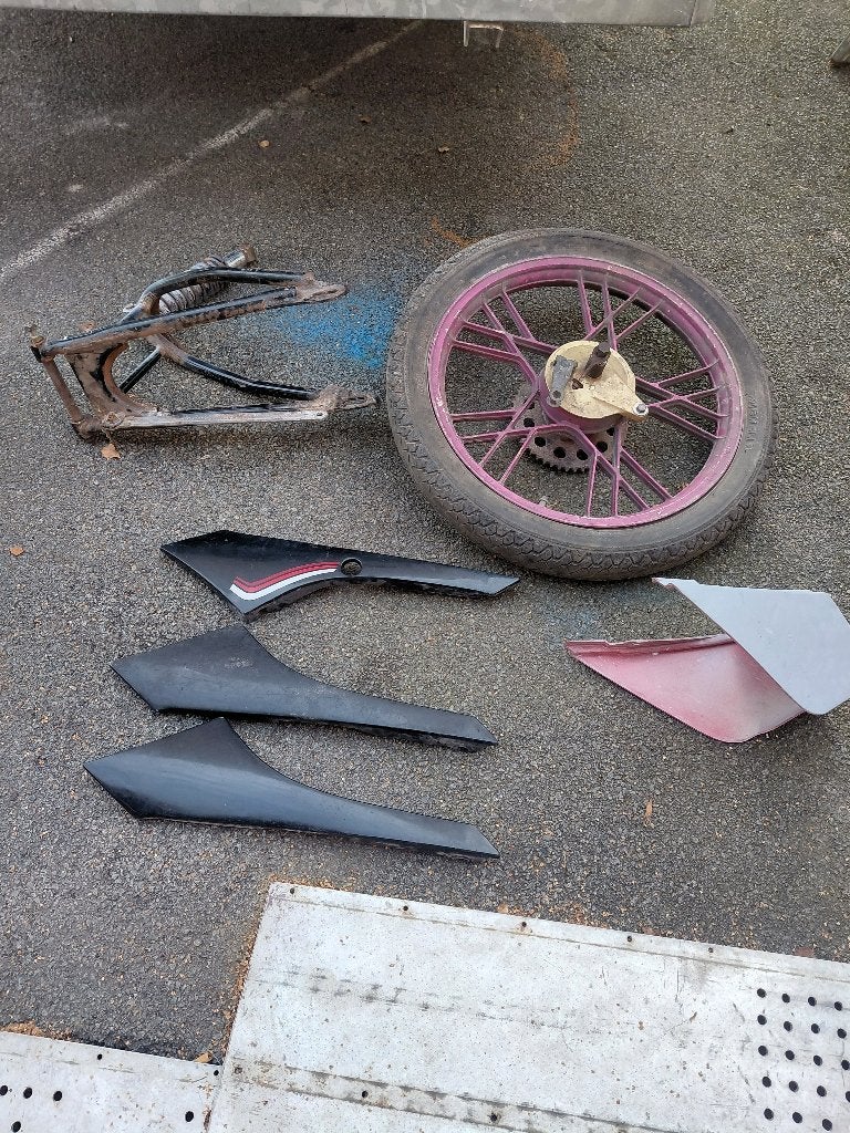 Yamaha rd 50, Fietsen en Brommers, Brommeronderdelen | Oldtimers, Ophalen, Gebruikt, Overige typen, Yamaha