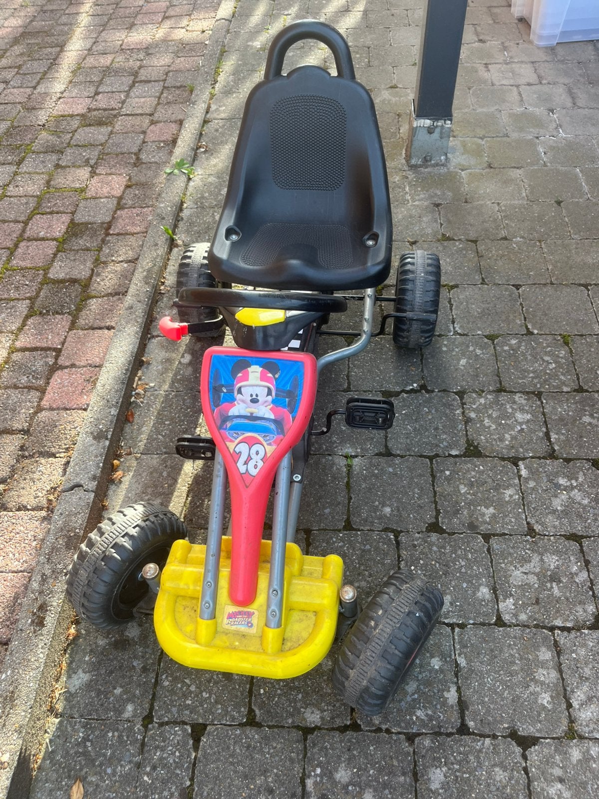Mickey Gokart, Enlèvement, Comme neuf