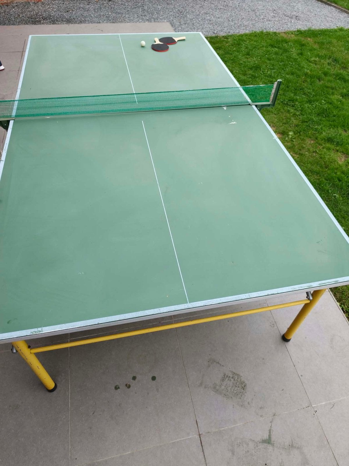 Pinpong tafel outdoor, Sport en Fitness, Ophalen, Gebruikt, Tafel Outdoor