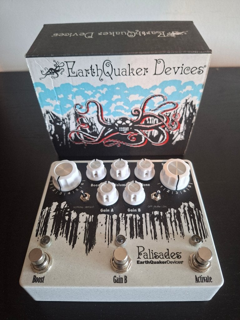EarthQuaker Devices Palisades, Muziek en Instrumenten, Effecten, Ophalen of Verzenden, Zo goed als nieuw, Distortion, Overdrive of Fuzz
