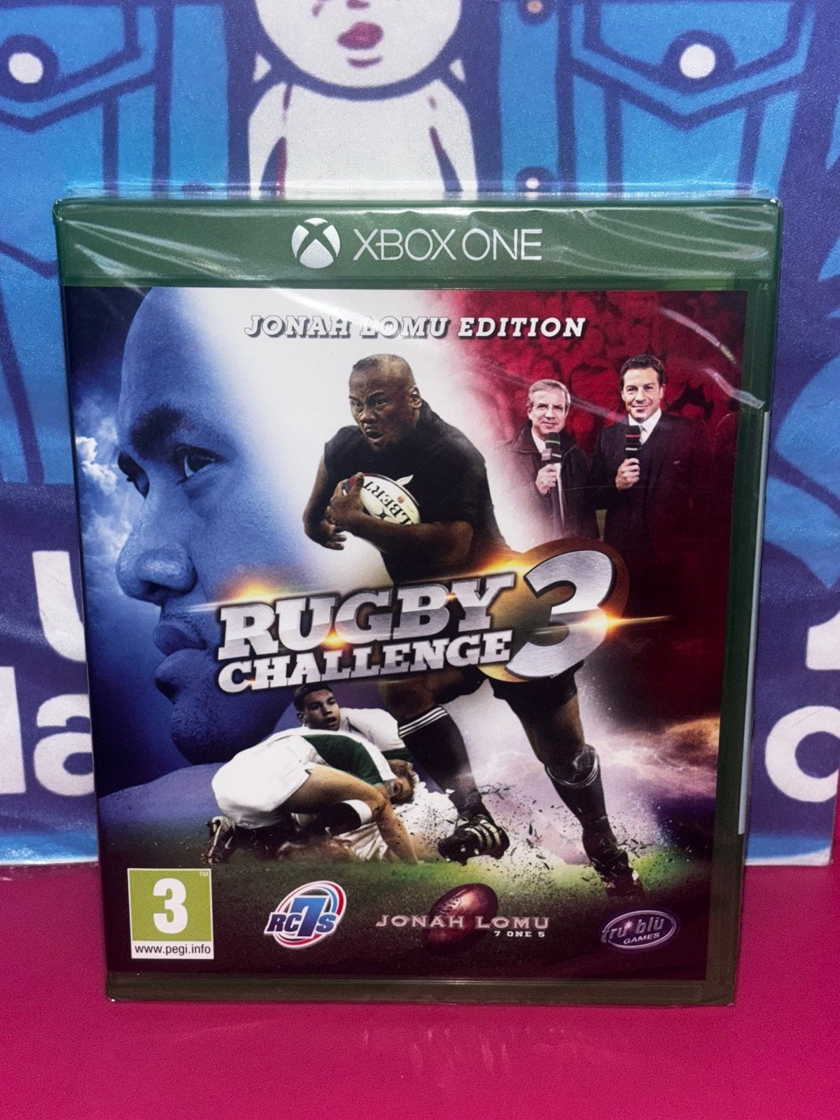 Videospel  Rugby Challenge 3 Jonah Lomu Xbox One-editie, Ophalen of Verzenden, Nieuw