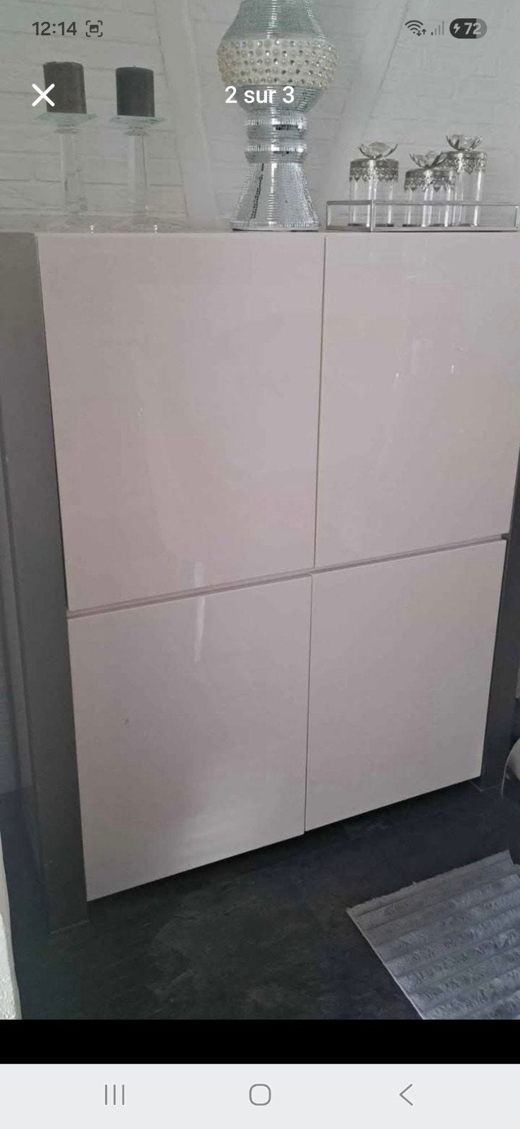 meubles laqué blanc, Maison & Meubles, Enlèvement ou Envoi
