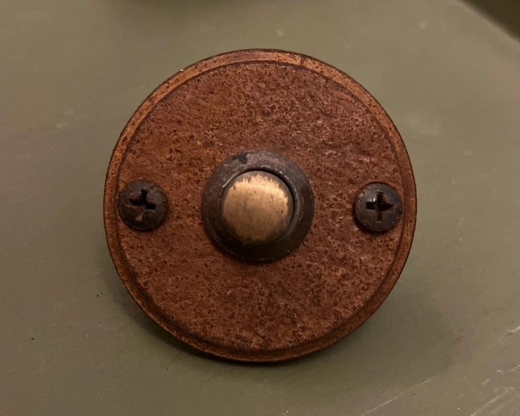 Roestkleurige deurbel Dauby, Ophalen of Verzenden