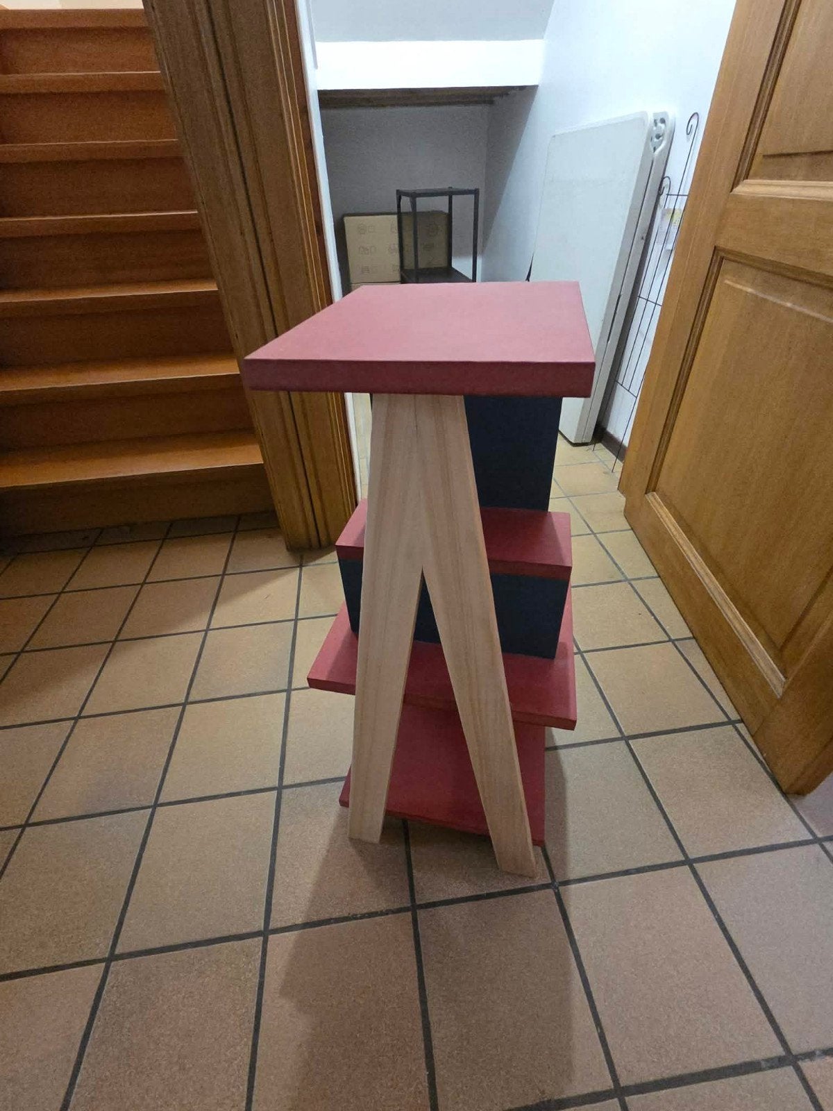 2 petites tables de nuit ou meubles d'appoint, 70 cm ou plus, Moins de 45 cm, Enlèvement, Utilisé