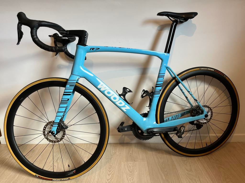 Professionele racefiets - Full Carbon - Maat 58 large, Fietsen en Brommers, Ophalen, Zo goed als nieuw, Carbon