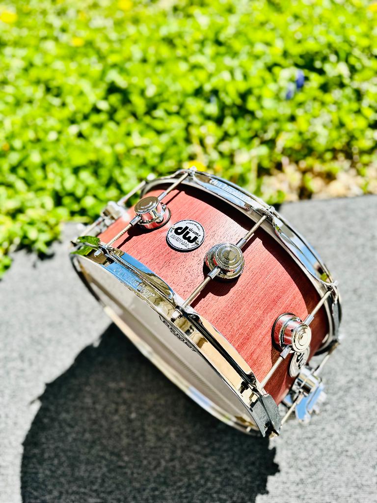 dw Collector’s Purple Core snare 14x6,5, Muziek en Instrumenten, Ophalen of Verzenden, Zo goed als nieuw