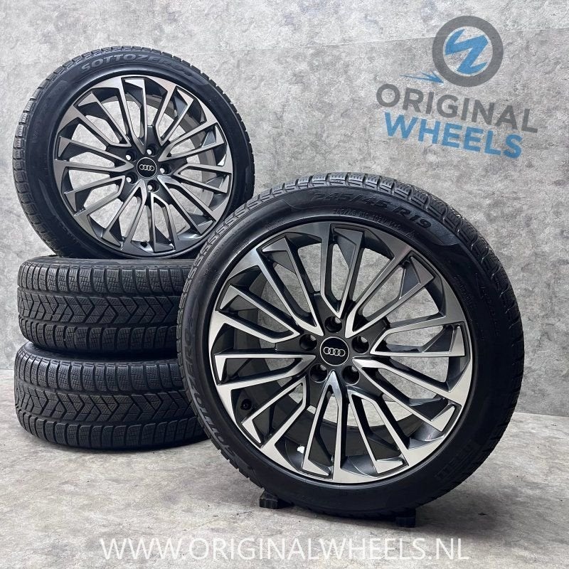19  inch originele velgen + winterbanden Audi A6 A7 4K C8, Auto-onderdelen, 19 inch, Gebruikt, -, -