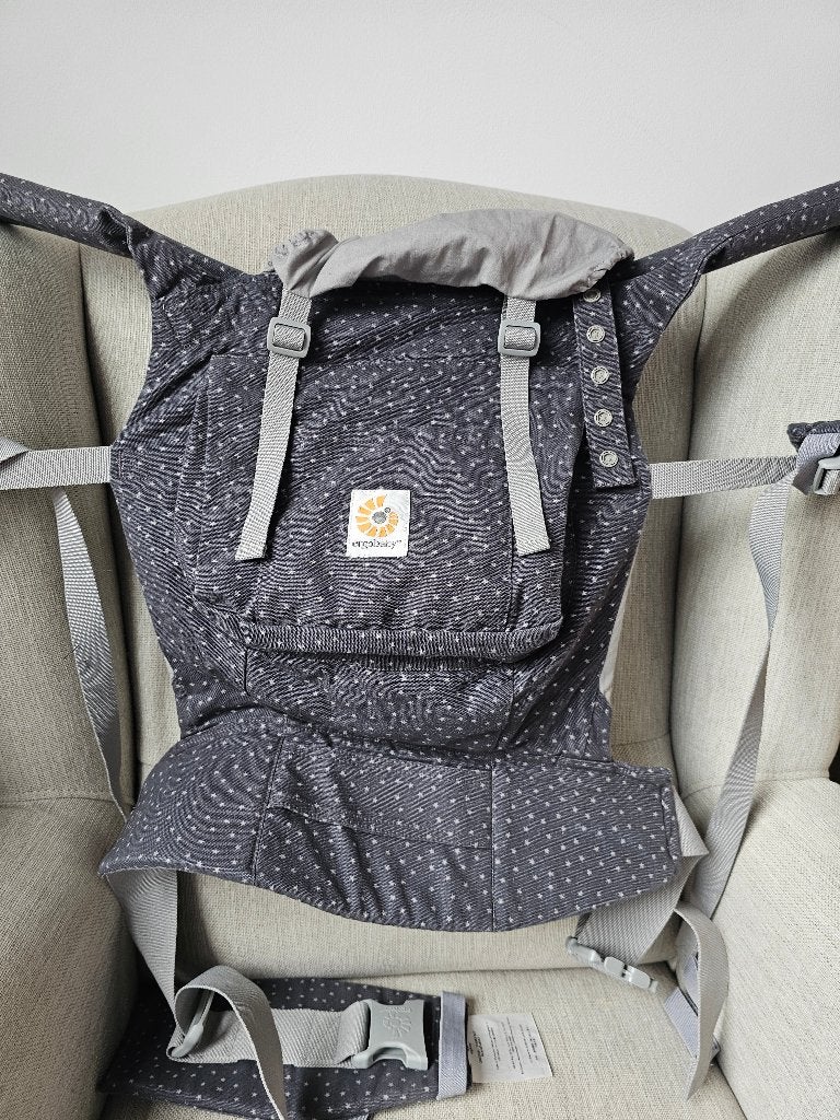 Ergobaby draagzak, Ophalen, Zo goed als nieuw, Buik of Rug, Draagzak