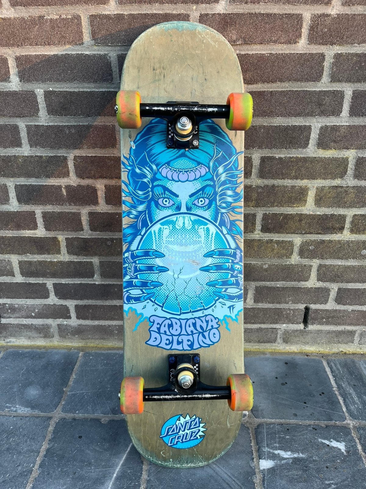 Skateboard Santa Cruz- Fabiana Delfino, Ophalen