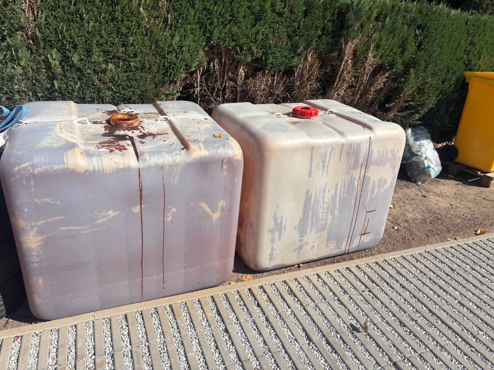 Ibc regenton, Tuin en Terras, Regentonnen, Ophalen, Gebruikt
