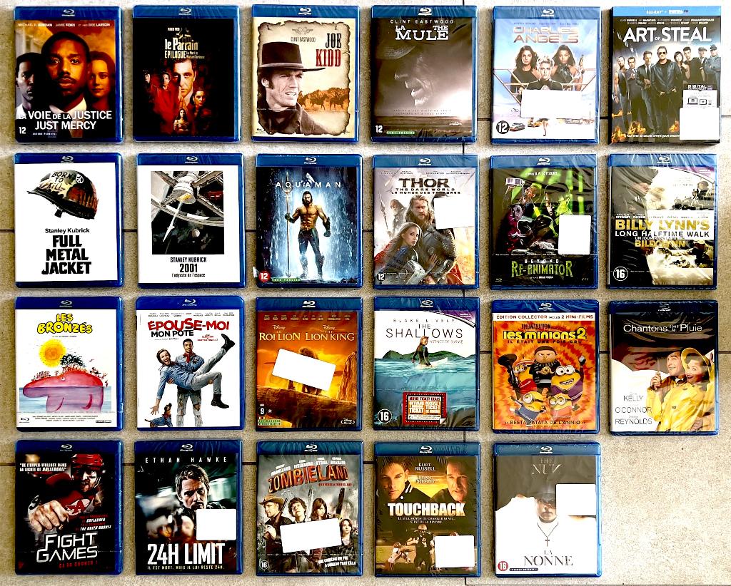 Divers BLURAY (8€ Pièce) 3 + 1 GRATUIT /  NEUFS / Sous CELLO, Enlèvement ou Envoi, Neuf, dans son emballage, Autres genres