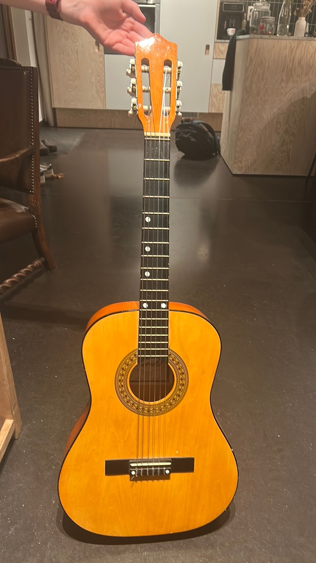 Akoestische gitaar herald hl 34, Musique & Instruments, Enlèvement ou Envoi, Utilisé, Guitare classique ou espagnole