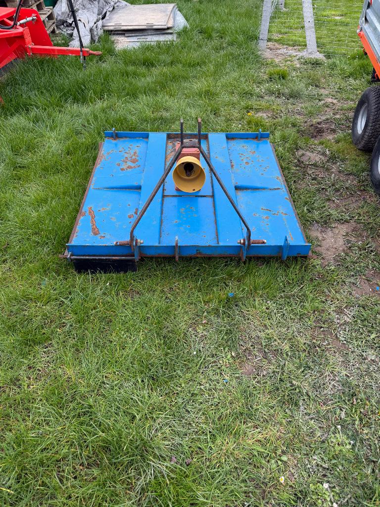 weinig gebruikte profecionele weideblotter 120cm werkbreedte, Jardin & Terrasse, Envoi, 120 cm ou plus