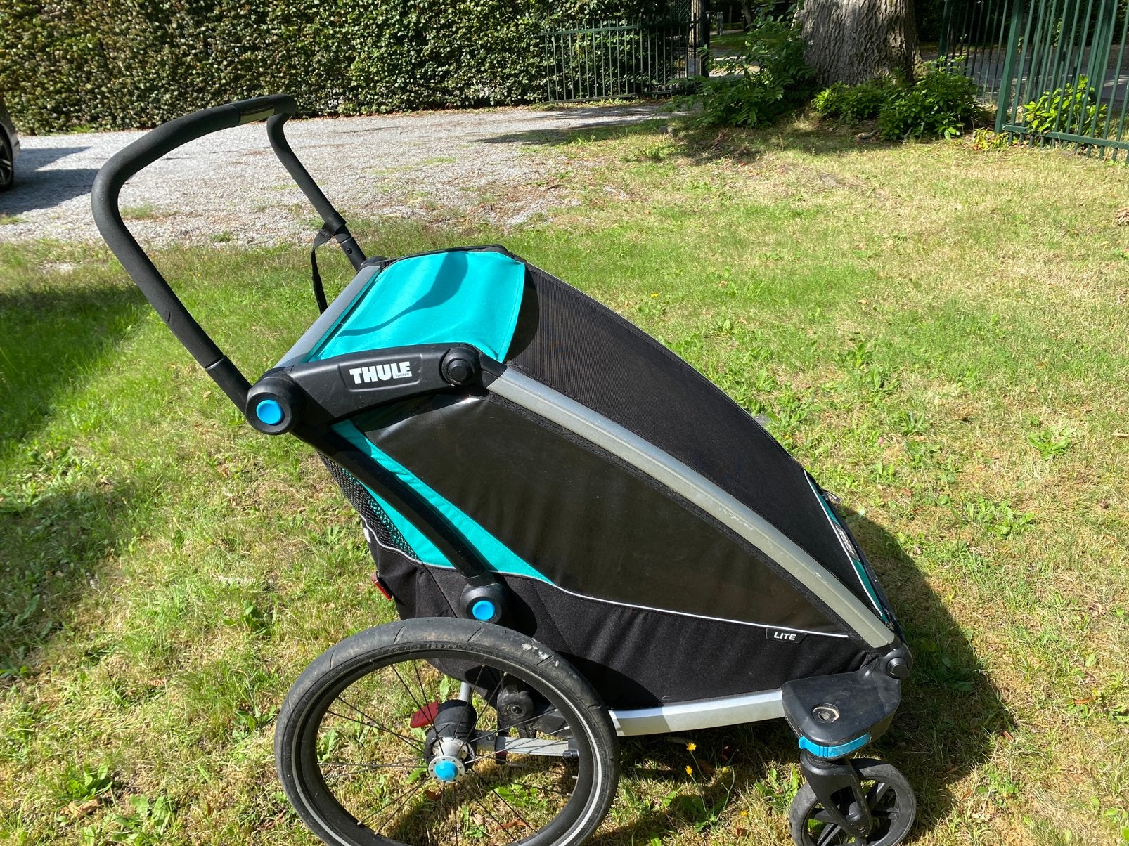 THULE LITE fietskar 2 kinderen, Ophalen, Zo goed als nieuw, Kinderkar, Opvouwbaar