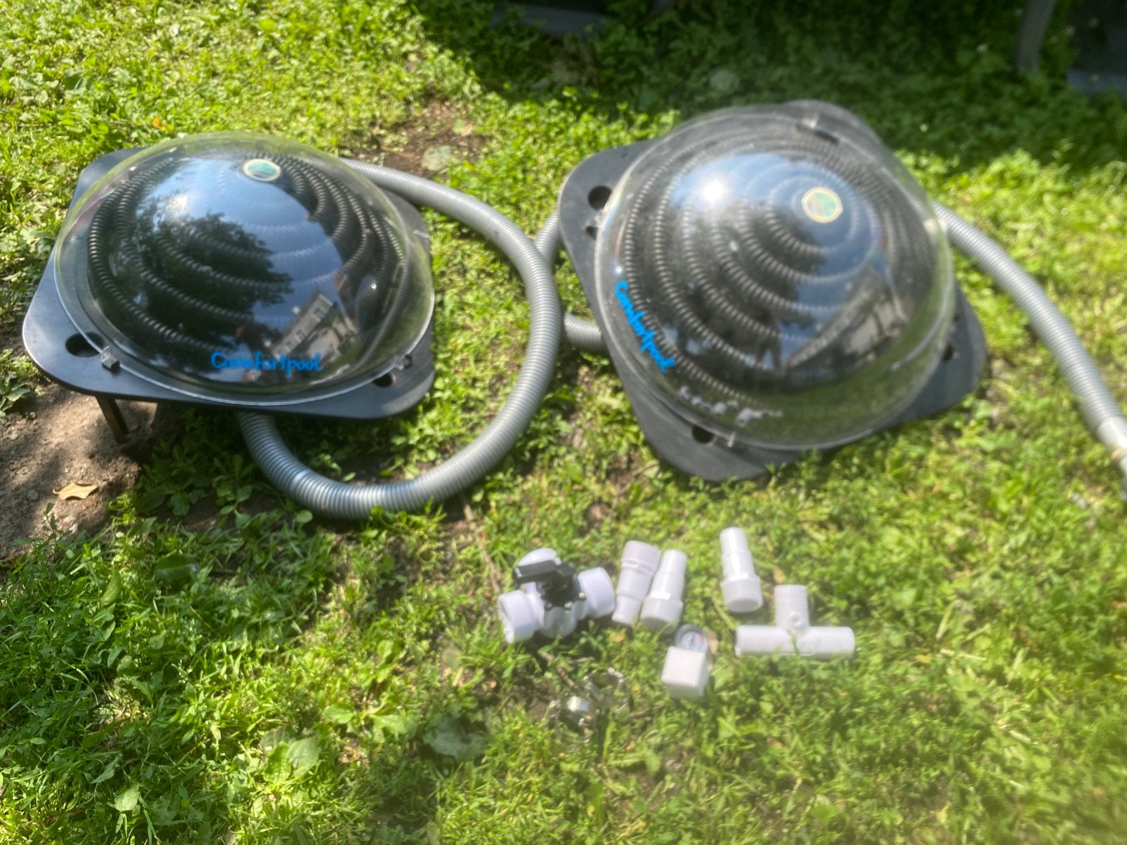 Comfort pool solarbollen en toebehoren, Ophalen, Zo goed als nieuw
