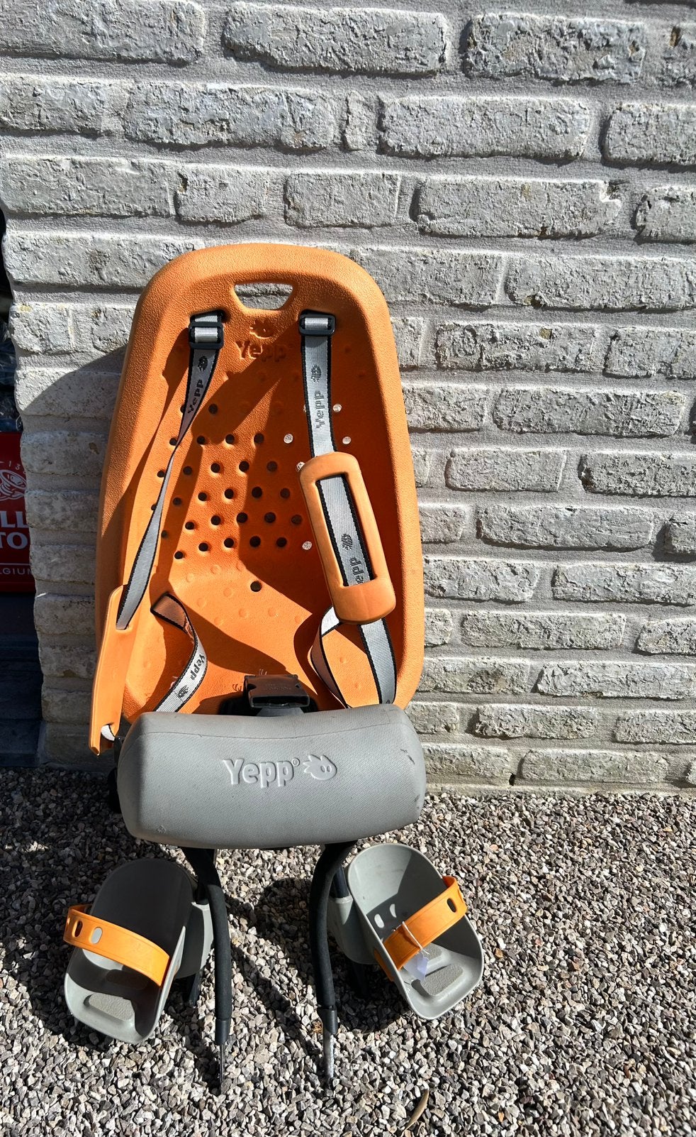 Fiesstoel voorraan, Fietsen en Brommers, Ophalen, Voorzitje, 0 t/m 13 kg, Gebruikt