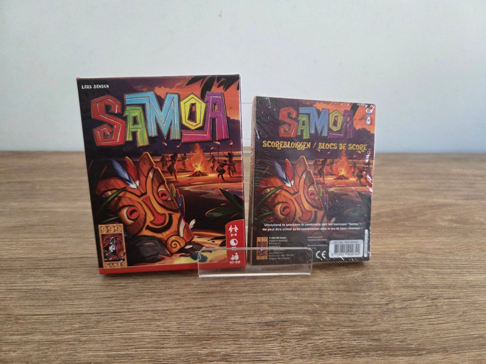 Samoa + Extra scoreblokken van 999 Games, Hobby en Vrije tijd, Gezelschapsspellen | Kaartspellen, Ophalen of Verzenden