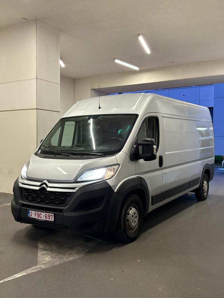 Citroen jumper 2019, Argent ou Gris, Euro 6, 3 places, Noir