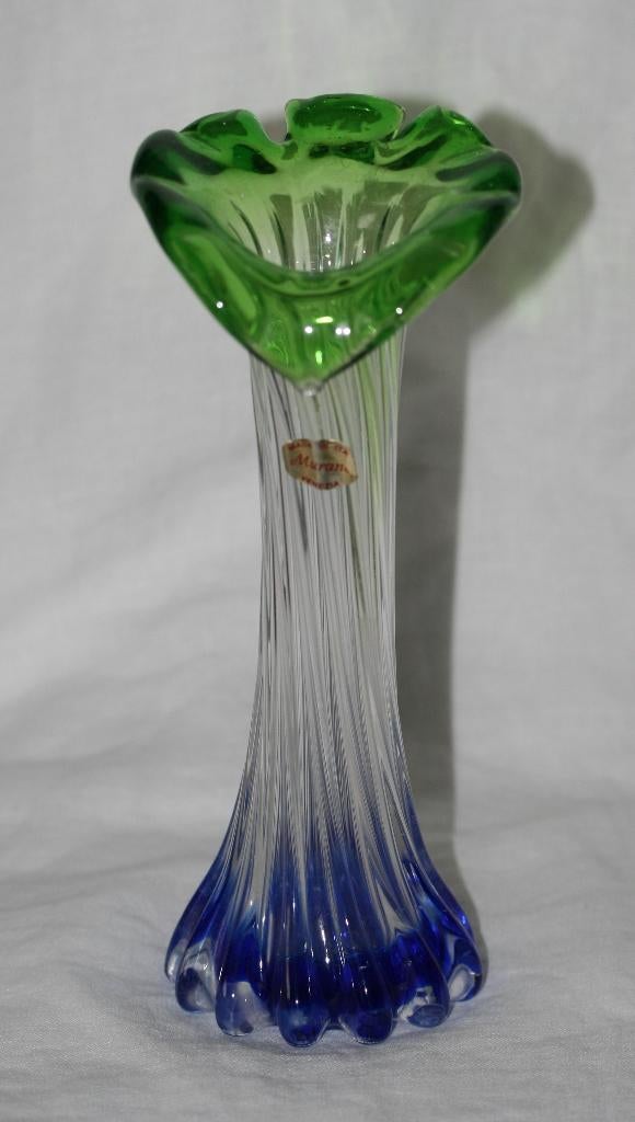 Murano Jack-in-the-Pulpit - Vaas, Ophalen of Verzenden