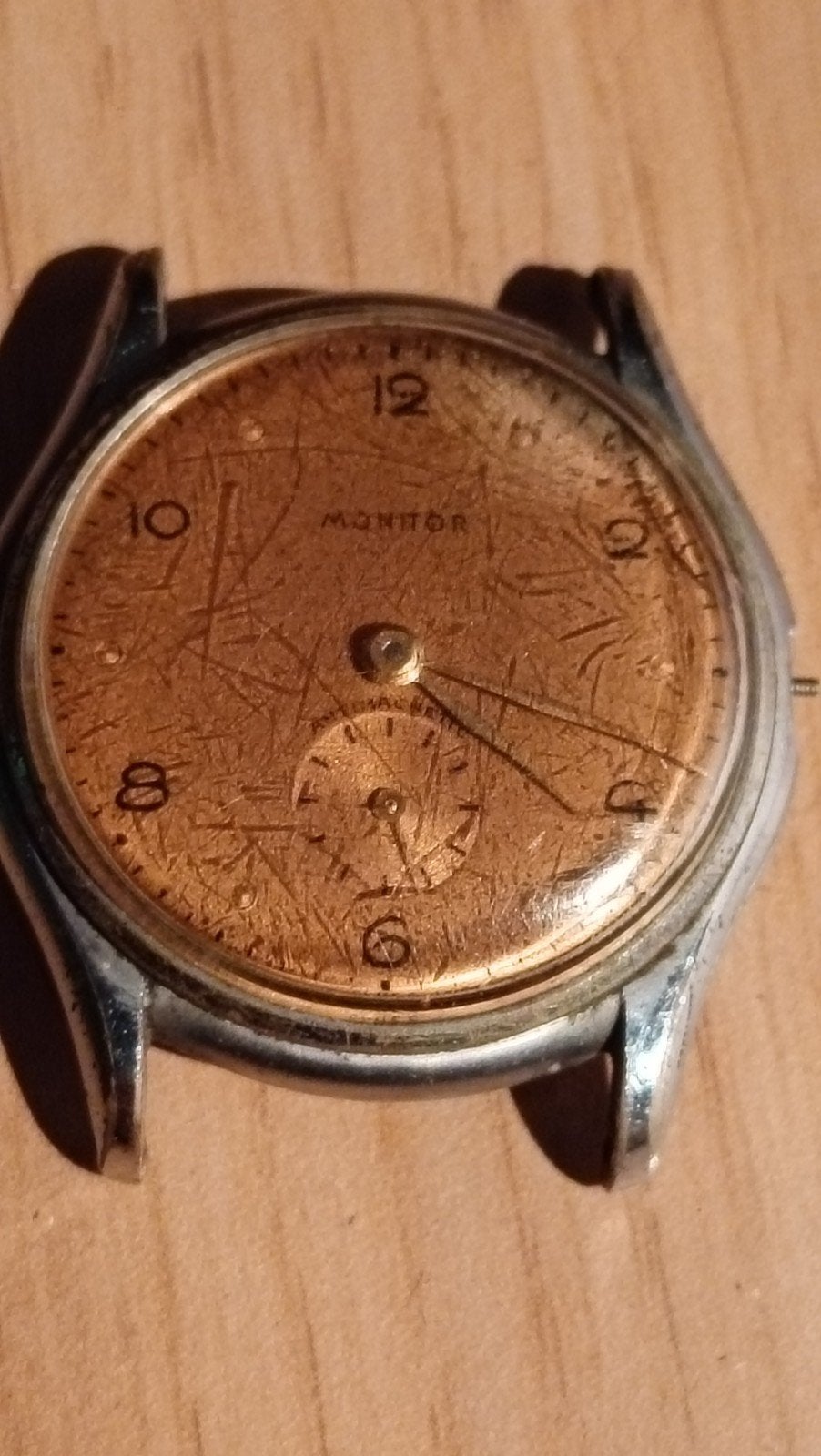 montre moniteur WW2, Bijoux, Sacs & Beauté, Montres | Anciennes | Antiquités, Montre-bracelet, Autres marques, 1930 à 1960, Enlèvement ou Envoi