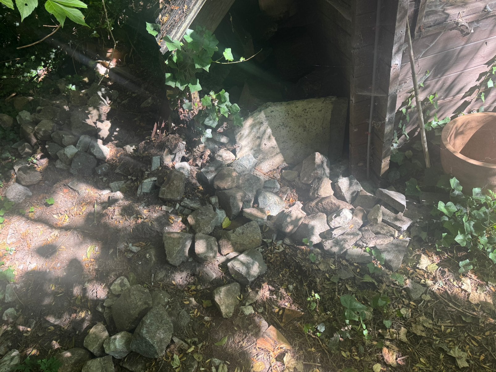 Gratis kasseien diverse grootte, Tuin en Terras, Grind, Keien en Split, Ophalen, Gebruikt