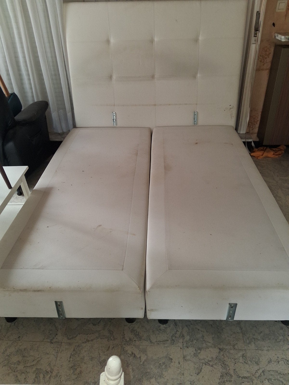 2 personen bed, Ophalen