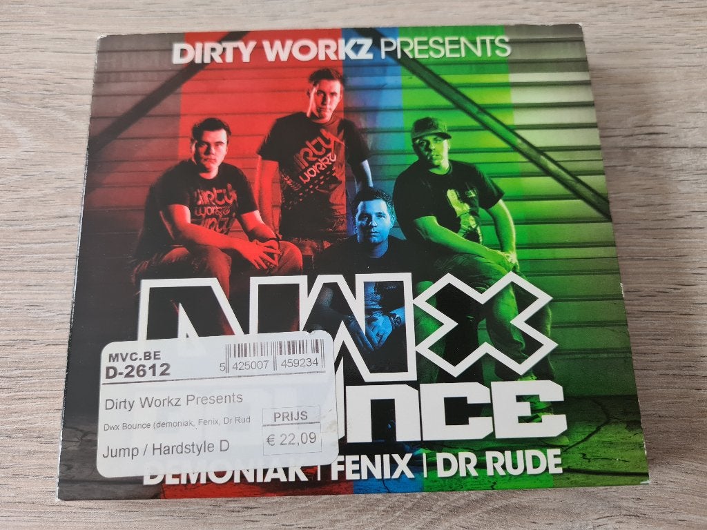 Demoniak, Fenix, Dr. Rude. DWX Bounce (jumpstyle), Cd's en Dvd's, Ophalen of Verzenden, Zo goed als nieuw