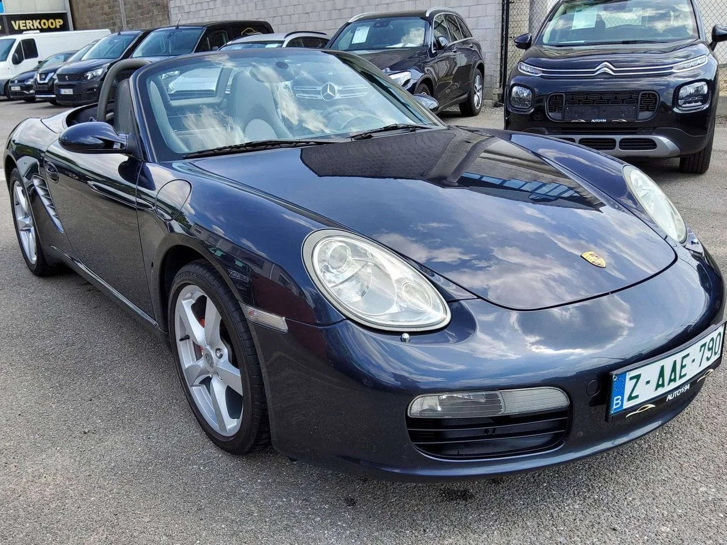 Porsche Boxster Boxster 2.7i Tiptronic S CABRIO, Autos, Cuir, Achat, Entreprise, Noir