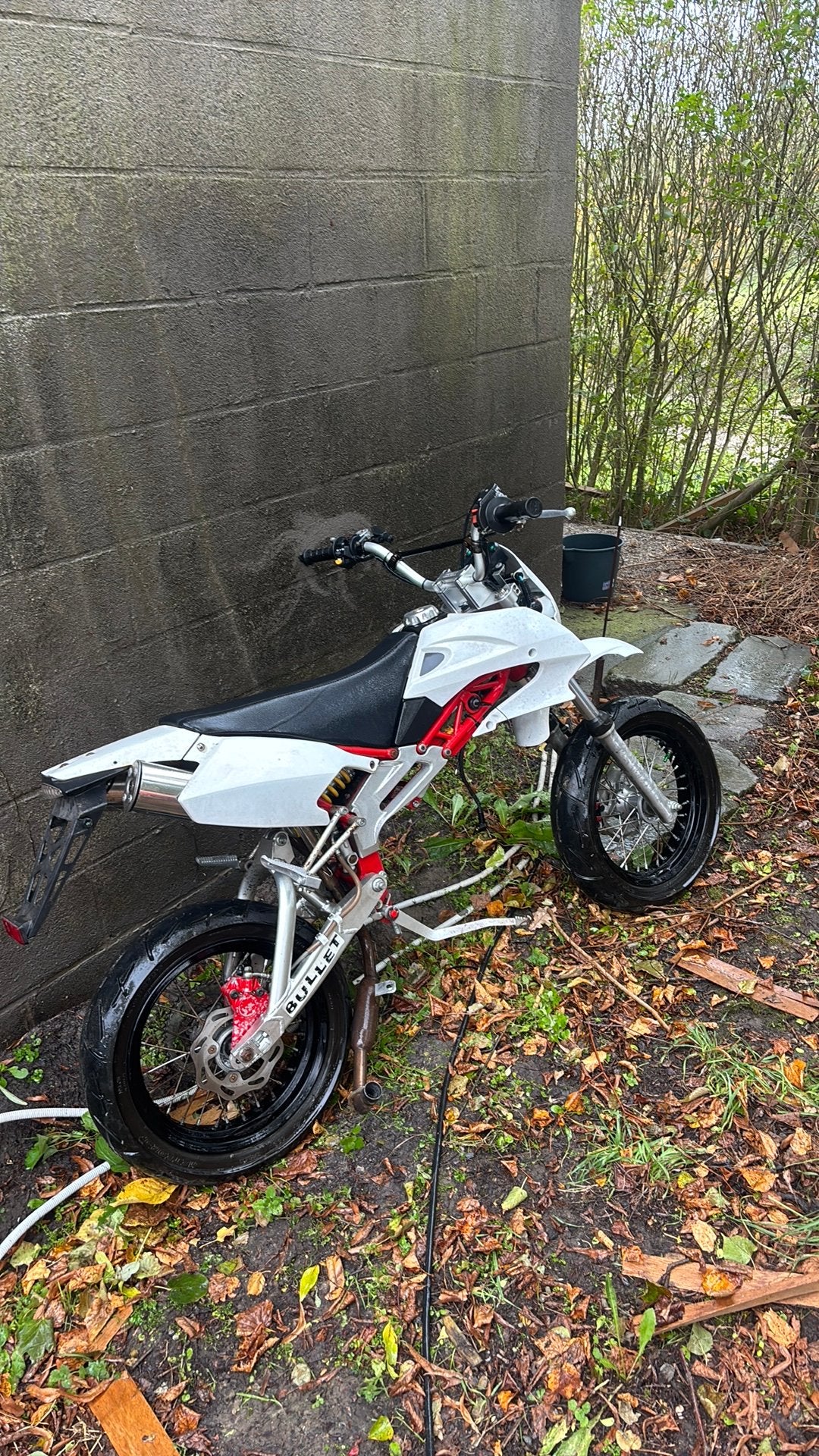 Pitbike zonder motor, Fietsen en Brommers, Ophalen, Zo goed als nieuw, Schijfrem, Pitbike