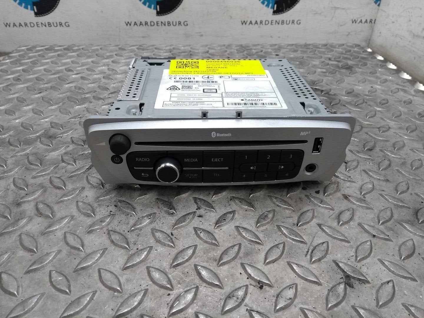RENAULT MEGANE 1.5 DCI DYNAMIQUE 5D RADIO 2012, Auto-onderdelen, Ophalen of Verzenden, Gebruikt, Stiba lid