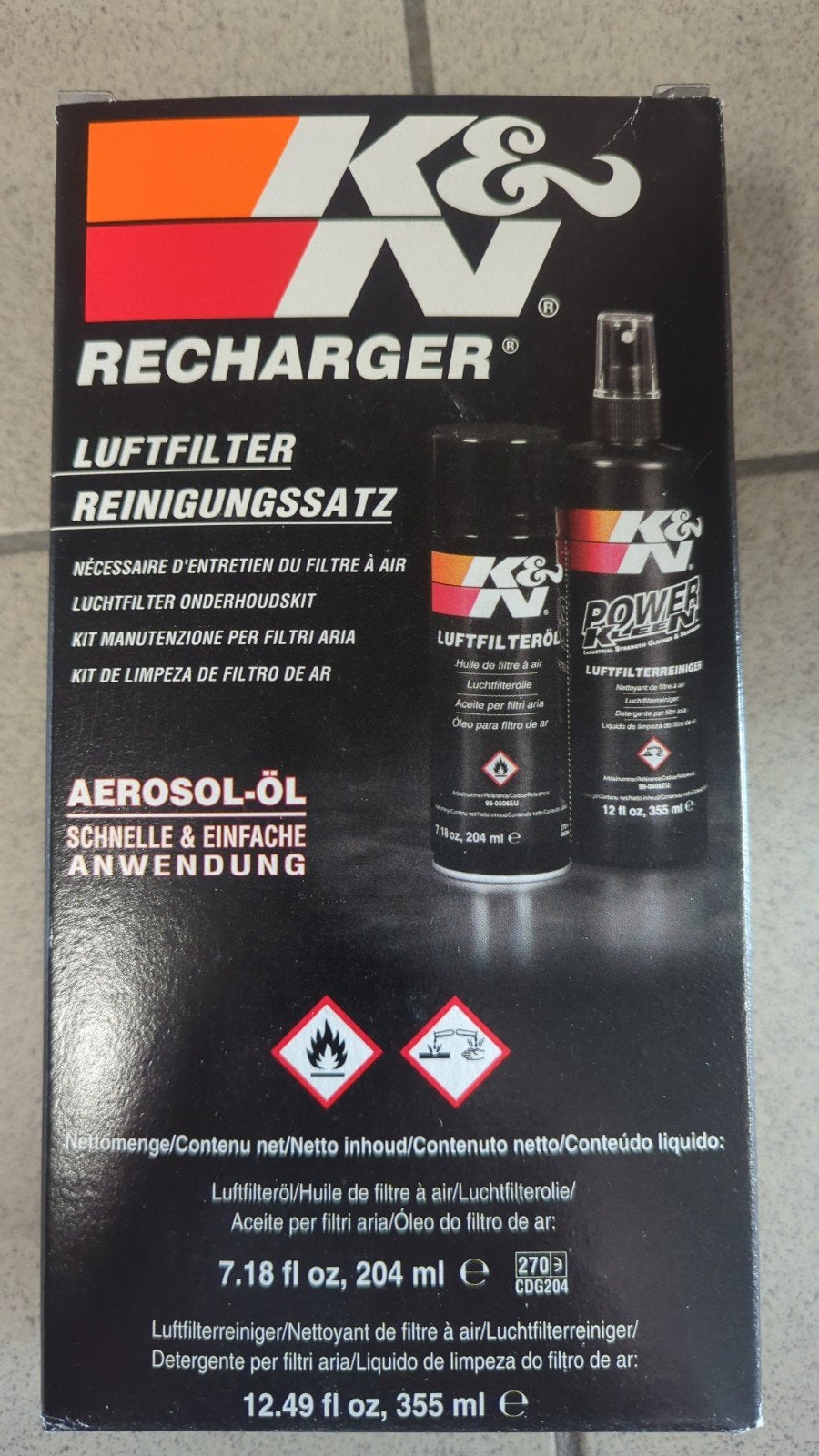 Nieuw K&N Luchtfilter PL-1608 voor Victory + K&N Onderhoudsk, Motos, Enlèvement, Neuf