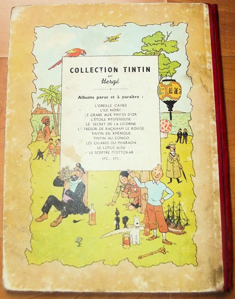 Tintin : Le Sceptre d'Ottokar / EO couleur, Livres, Une BD, Enlèvement ou Envoi, Utilisé, HERGE