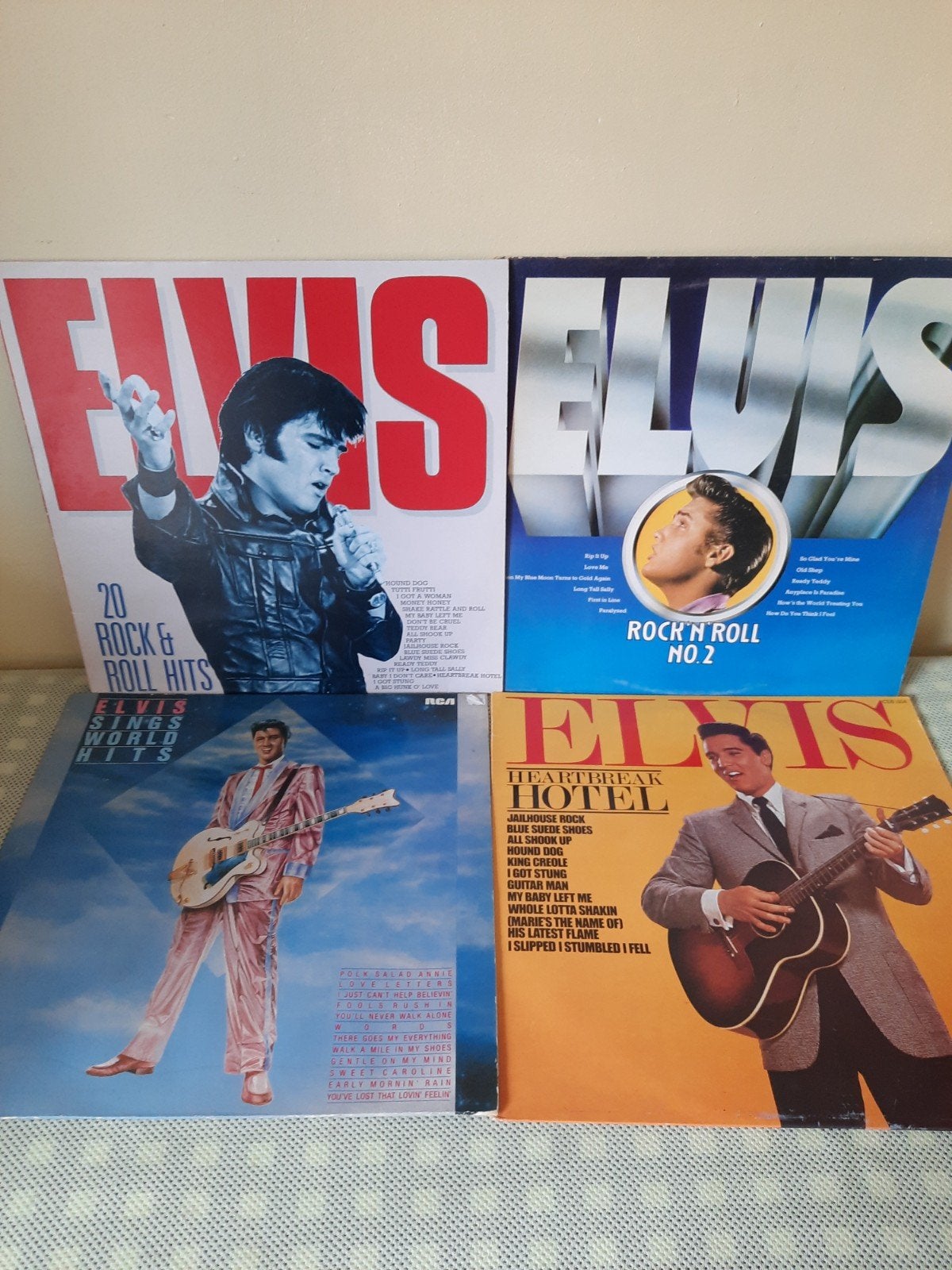 Lp,s elvis presley, Ophalen